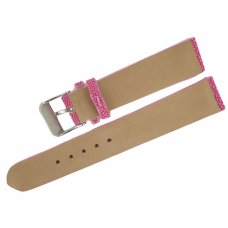 Ремінець для годинника зі шкіри ската STWS 01 Pink