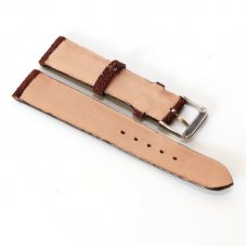 Ремінець для годинника зі шкіри ската коричневий STWS 01 Brown