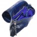  Клатч жіночий зі шкіри пітона синій PTK 09/11 , фото  4 